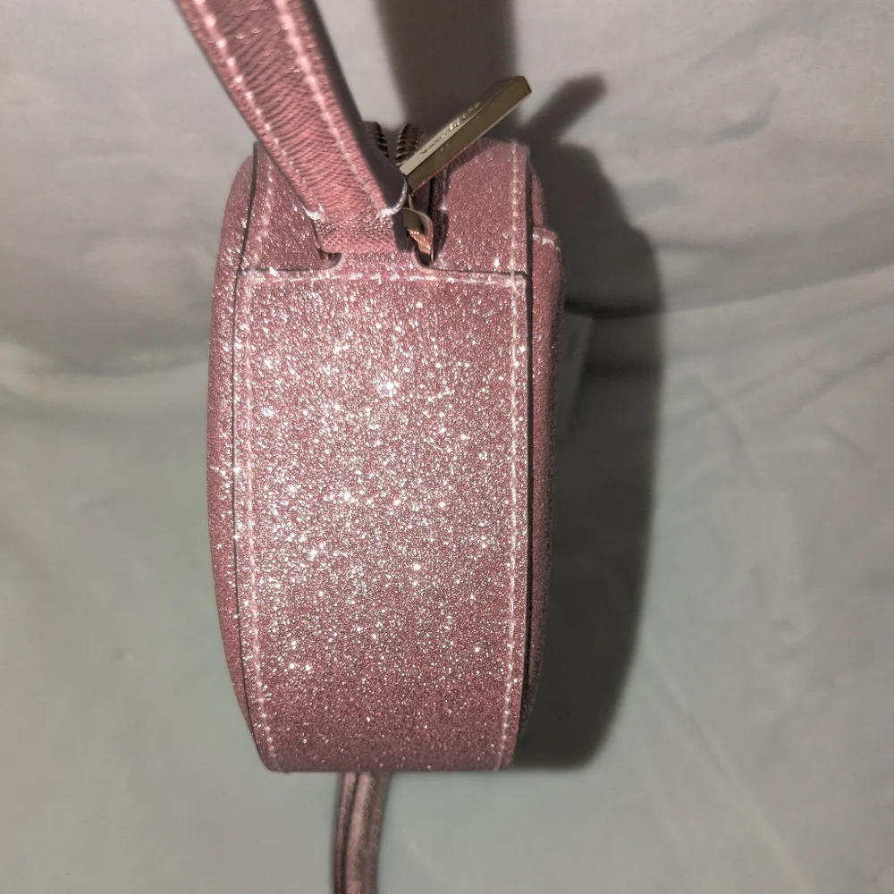 Kate Spade Pink Glimmer Oval Camera Bag - Picture 7 of 8
